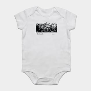 Harare Zimbabwe Baby Bodysuit